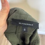 Olivaceous  Olive Green drawstring pants Photo 3