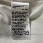 Chico's ‎ Blazer Jacket Medium 8/10 Pinstripe Laced Grommet Career Office Neutral Photo 8