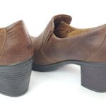 Born Concept boc Carla Brown Oiled Leather Lug Sole Booties boot Shoes 8.5 Photo 3