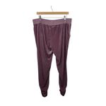 Juicy Couture Women’s Velour Ruched Trackpants in Lilac Snow Size XL Photo 4