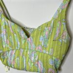 ZARA  Green Floral Cropped Top Sleeveless Women's Size Medium‎ Photo 1