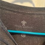 Simply Southern  Charcoal Long Sleeve Tee Photo 1