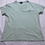 Ralph Lauren  Women's Mint V-Neck Tee Photo 0