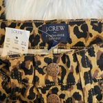 J.Crew  High-Rise Skinny Fit Leopard Print Jeans Photo 4