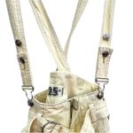 Free People Bittersweet Shortalls Overalls Shorts Jeans Pastel Yellow 25 Photo 4