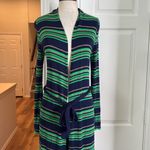 L'Agence L’agence Stripe long duster cardigan Photo 7