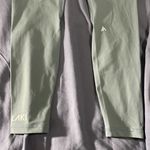LAKI Sage Green High Waist Athletic Gym Active Leggings Size XS EUC #4680 Photo 3