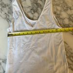 J.Crew NWT  White Reversible Layering Tank Top Sz M Pallet Dust Needs Wash Photo 5