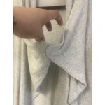 Athleta Size S Heather Grey Studio Magnetic Wrap Open Front Cardigan Shawl Photo 5