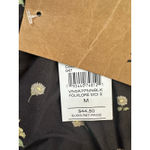 Vans NWT  Women's Black Floral Print Folklore Midi Skirt Size Medium Photo 2