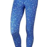 Nike Dri-Fit electric blue speckled athletic running tights leggings size S Photo 0