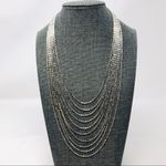 Sterling Silver  cleopatra necklace, made in Italy Photo 6