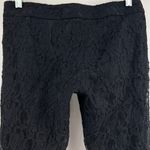 EXPRESS  (2) 30x29 Regular Columnist Black Floral Lace Skinny Pants Low Rise Photo 3