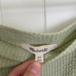 Madewell EUC | women’s light green ribbed textured high neck tank top XS Photo 2
