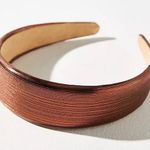 Anthropologie NEW Metallic Puffy Headband by Photo 0