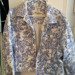 Eddie Bauer Floral Denim jacket Photo 0