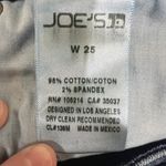 joe's jeans Denim Cut Off Shorts with Distressed Ends - sz 25 Photo 3