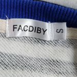 Black and White Stripe Classic Striped Oversized Crewneck Size Small Photo 5