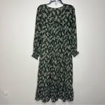 Carly Jean Los Angeles CJLA  Green floral Laura dress boho women’s size‎ small Photo 8