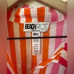Beach Riot  Alexa Coverup Button Down Stripe Shirt Women’s Size Large/XL Photo 4