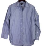 J.Crew  Relaxed Fit 100% Cotton Button Down Collar Shirt Longsleeve 8 Peri Blue Photo 11