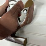 BCBGMAXAZRIA BCBGMaxAzaria Metallic Silver Heeled Sandals 364 Photo 7