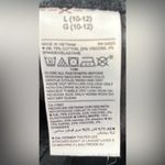 Old Navy  L 10/12 Velvet Overalls in Jet Black Photo 6