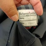 Burberry  vintage trench coat size 16 petite women’s navy blue  Photo 8