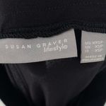 Susan Graver LIFESTYLE Spa Knit Pull On Jogger Pants Black Size XXS Petite Photo 6