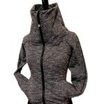 Lululemon Be Present Jacket Coco Pique Black 2 Photo 4