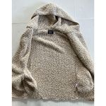 Love Tree  Brown Sherpa Hooded Warm Vest Women's Size Medium Cozy Boutique EUC Photo 3