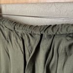 Neu nomads olive green wide leg crop flowy pants Size M Photo 9