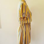 Buckle Bebop mustard stripe shirtdress size medium Photo 3