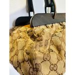 Gucci Fall 2002 Tom Ford Classic Brown Monogrammed GG Canvas Wood Handle Doctor Photo 6