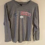Long Sleeve Field Hockey designed Shirt Gray Size XS Photo 0