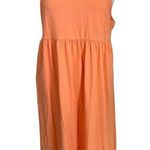J.Crew Super Soft Sleeveless sherbet Orange midi Dress Photo 0