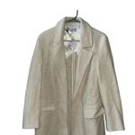 ZARA  Cream Textured Oversized Long Coat(XS) Photo 5