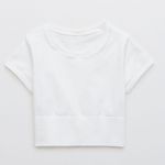 Aerie OFFLINE By  Sidewalk Seamless Cropped T-Shirt Photo 1