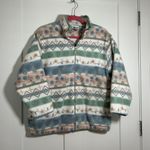 Alfred Dunner Petite Vintage women’s small oversized fleece full zip jacket Photo 0