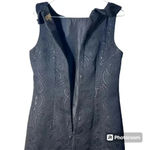 Target limited Editionblack collared shaded geometric jacquard dress size 10 Photo 2