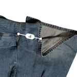 EXPRESS Super High Rise Medium Wash Elasticized Back Waist Short Shorts Sz S Photo 9