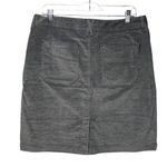 Merrell Skirt Womens 12 Gray Micro Corduroy Pencil Straight Mini Hiking Outdoors Photo 1