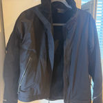 Mountain Hardwear  black jacket with fleece lining! Size Small. Photo 0