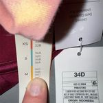 Auden BUNDLE Bra Set 34D Maroon Underwire Lace & Pink Demi medium Size undefined Photo 7