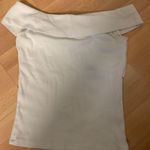 Off The Shoulder Top White Photo 1