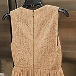Alice + Olivia ππ Monica Tulle Party Dress ~ Natural Gold Glitter 4 NWT Photo 12