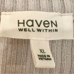 Haven Well Within Sweater Knit Cardigan Womne's XL Pale Blue Athleisure Comfy Photo 6