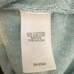 J. Jill Lightweight Wrap Knit Sweater Pullover Women's Small Blue Classic Career Photo 9