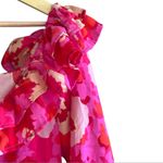 Boohoo PETITE FLORAL OFF SHOULDER RUFFLE MINI DRESS NWT Pink Size 6P Photo 7