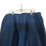 Ruby Rd. Cropped Denim Pants 22W Dark Wash Elastic Waist Pockets Casual Comfort Blue Photo 4